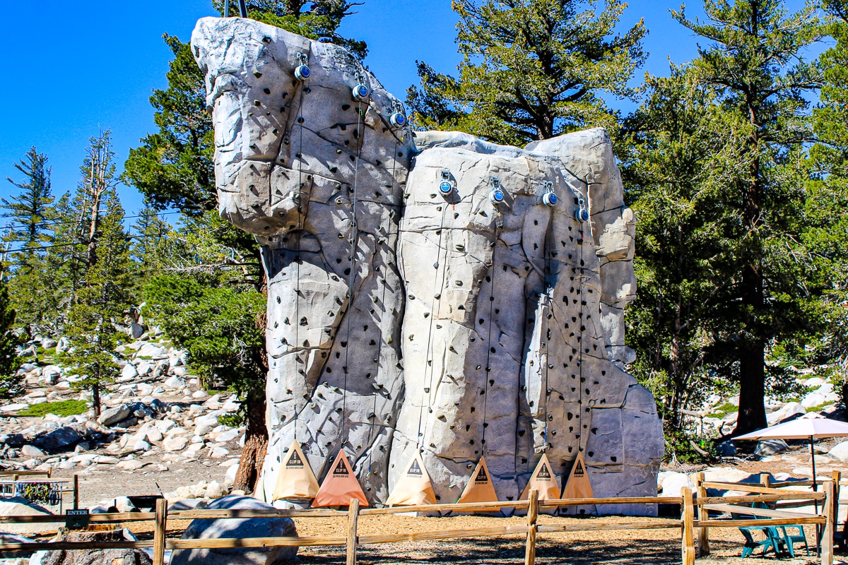 Rock climbing adventure at Heavenly Mountain is a great thing to do during the summer in South Lake Tahoe.