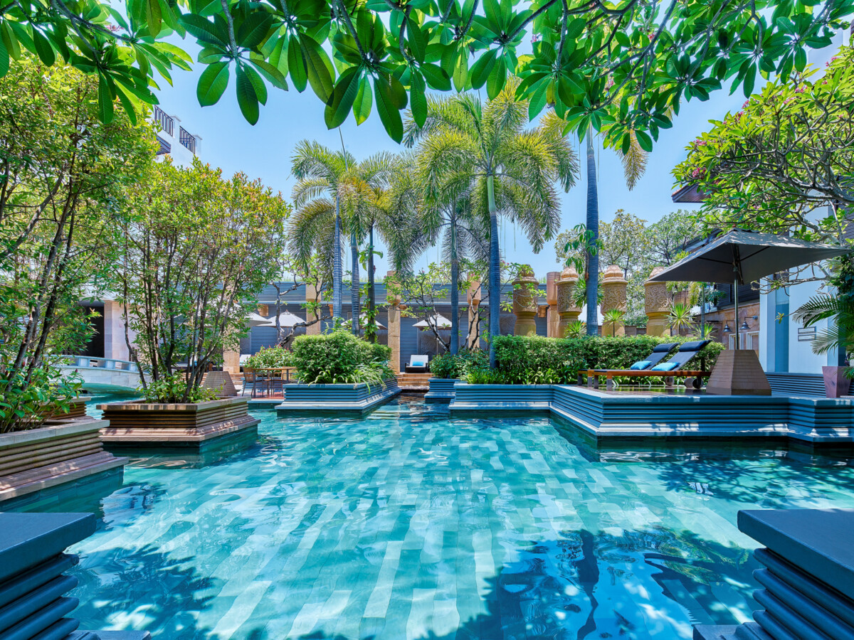 Two pools to choose from at Park Hyatt Siem Reap.