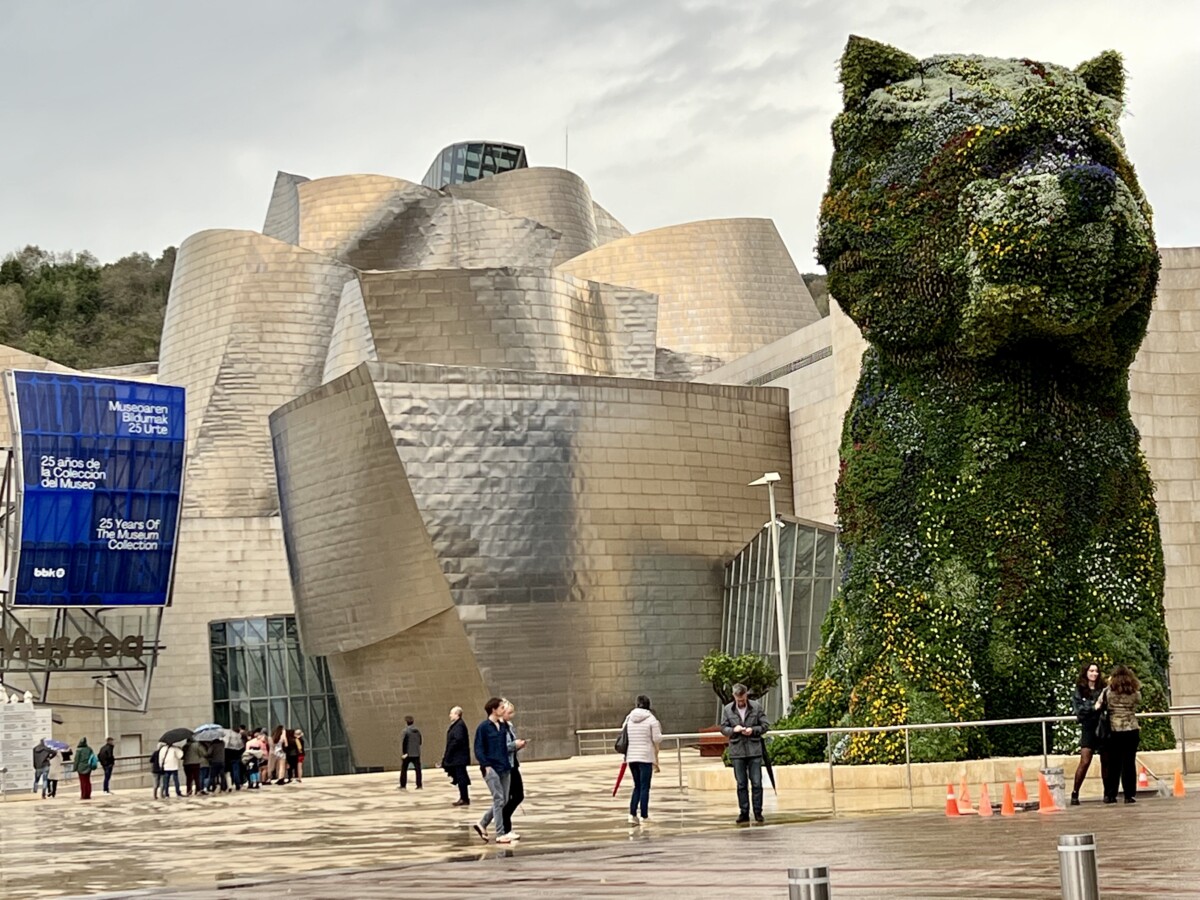Guggenheim Museum Bilbao is in Spain's Basque Country.