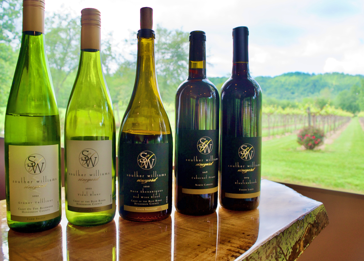 Souther Williams Wine - Crest of the Blue Ridge Wine Trail