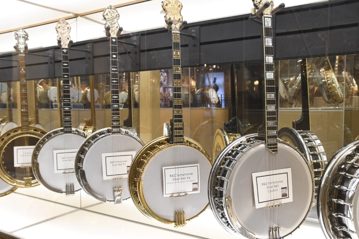 The American Banjo Museum is the only museum in the world devoted exclusively to banjos. Photo by Teresa Bitler.