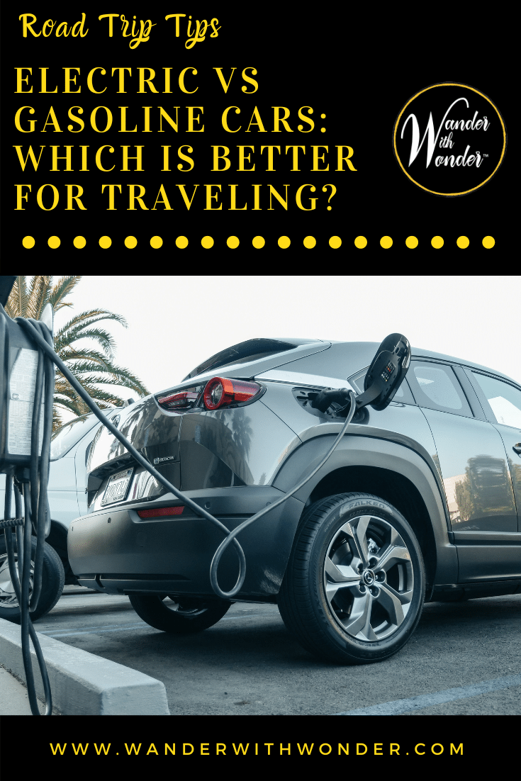 Thinking about an electric car? Are you concerned about whether you can still make road trips in your electric vehicle? Here are some pros and cons of electric vs gasoline cars for traveling.