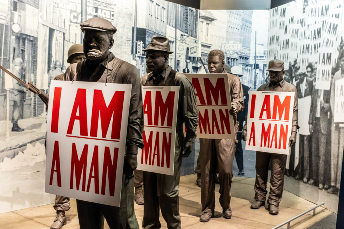 National Civil Rights Museum: Striking sanitation workers