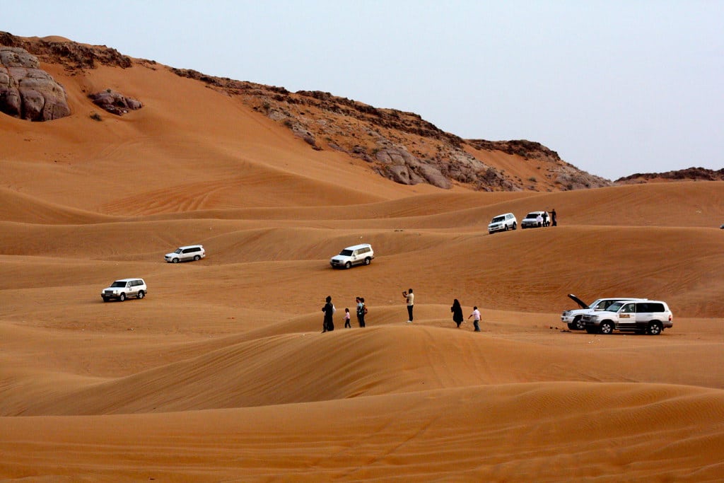 A desert safari is one of the desert adventures you can enjoy.