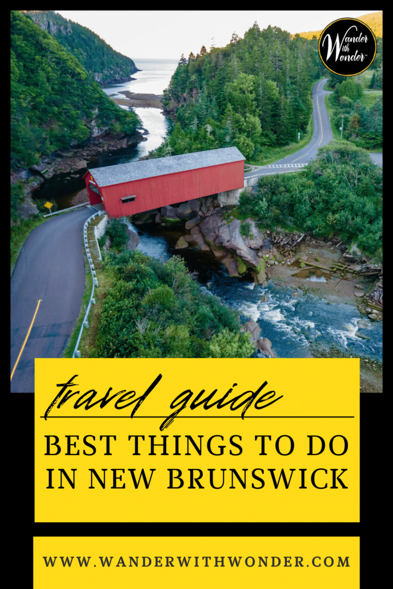 New Brunswick is a region defined by the tides. From the Bay of Fundy to the Northumberland Strait, the dramatic change from high to low tide influences the best things to do in New Brunswick. | Things to do in New Brunswick Canada | What to do at the Bay of Fundy | Outdoor Activities in New Brunswick