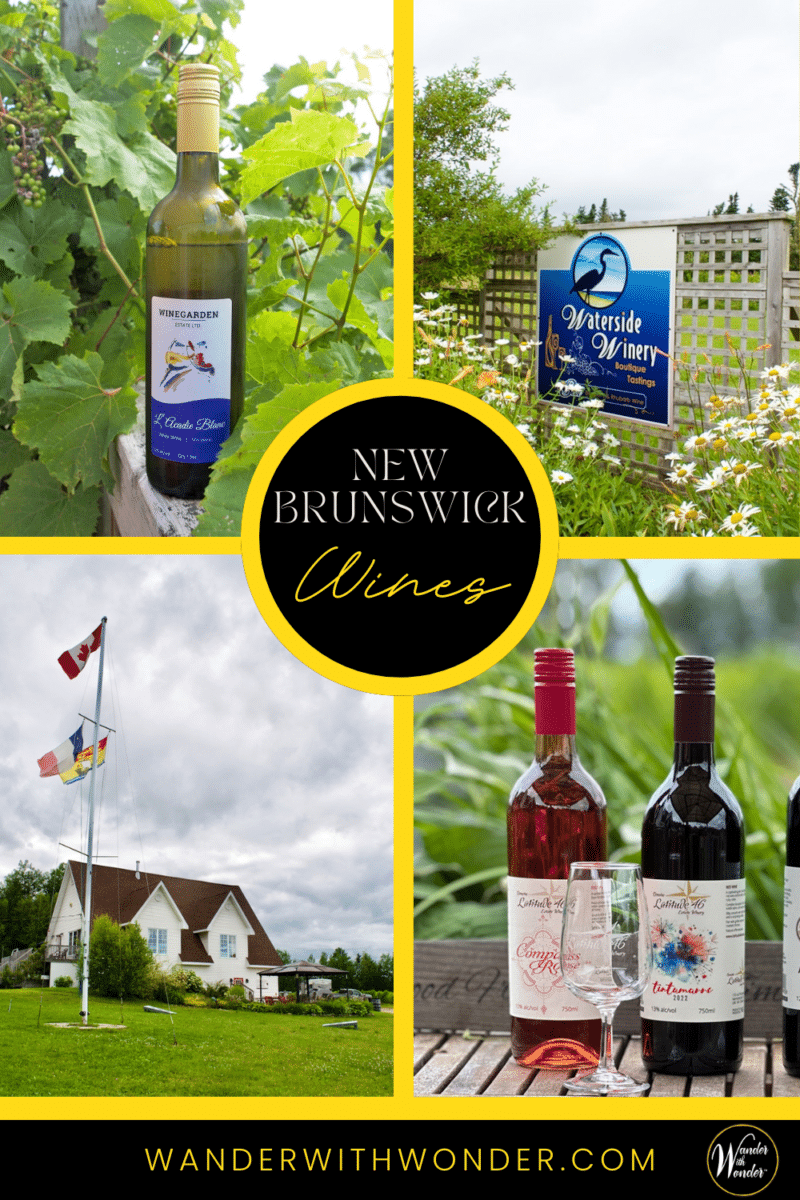 With its vibrant approach to producing hybrids and fruit wines, New Brunswick wine is a great way to experience this Canadian province. | Canadian Wines | What to do in New Brunswick | Best Wines in Canada | Fruit Wines in Canada