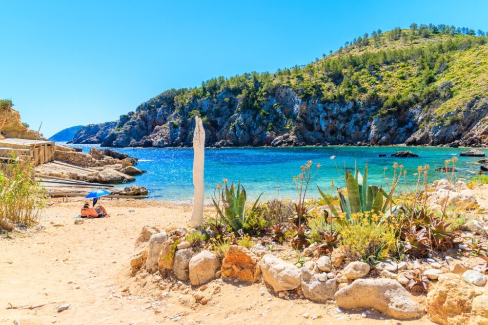 Cala d'en Serra Beach on Ibiza Island, Spain. Photo by pkazmierczak via iStock by Getty Images